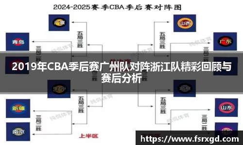2019年CBA季后赛广州队对阵浙江队精彩回顾与赛后分析